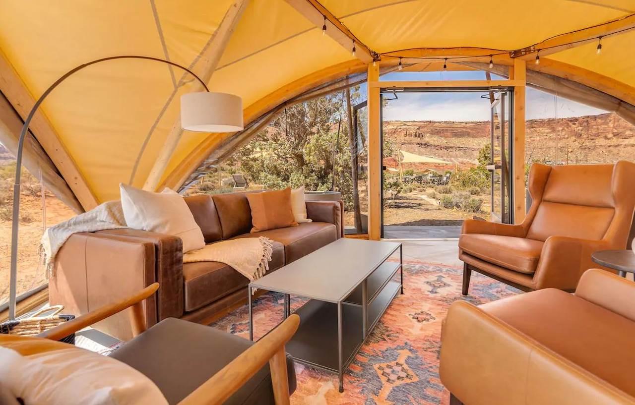 Under Canvas Lake Powell-Grand Staircase Big Water Buitenkant foto